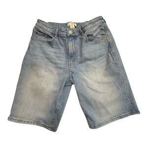 H&M High Waist Jean Shorts Size 8